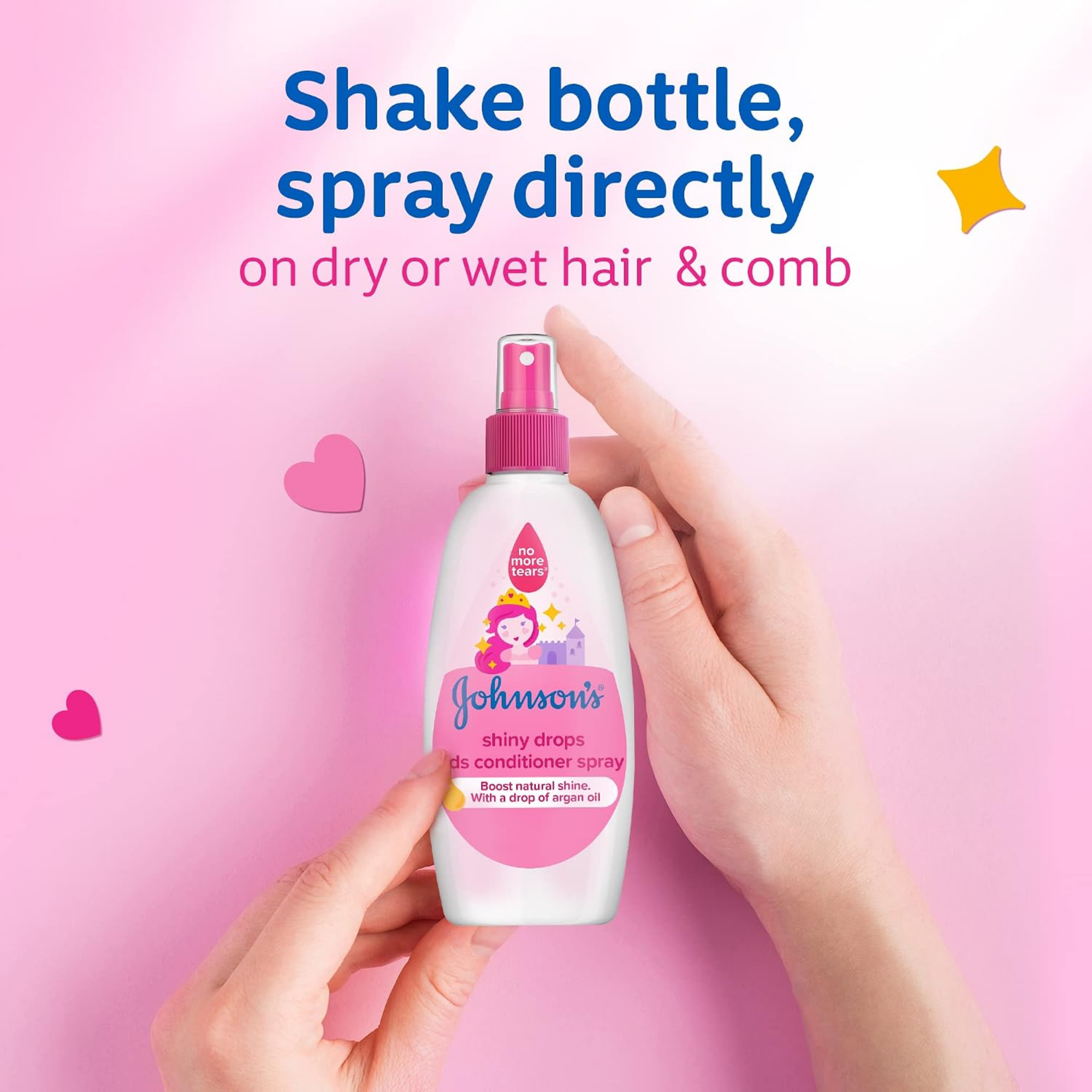 Johnson's Baby Shiny Drops Kids Conditioner Spray