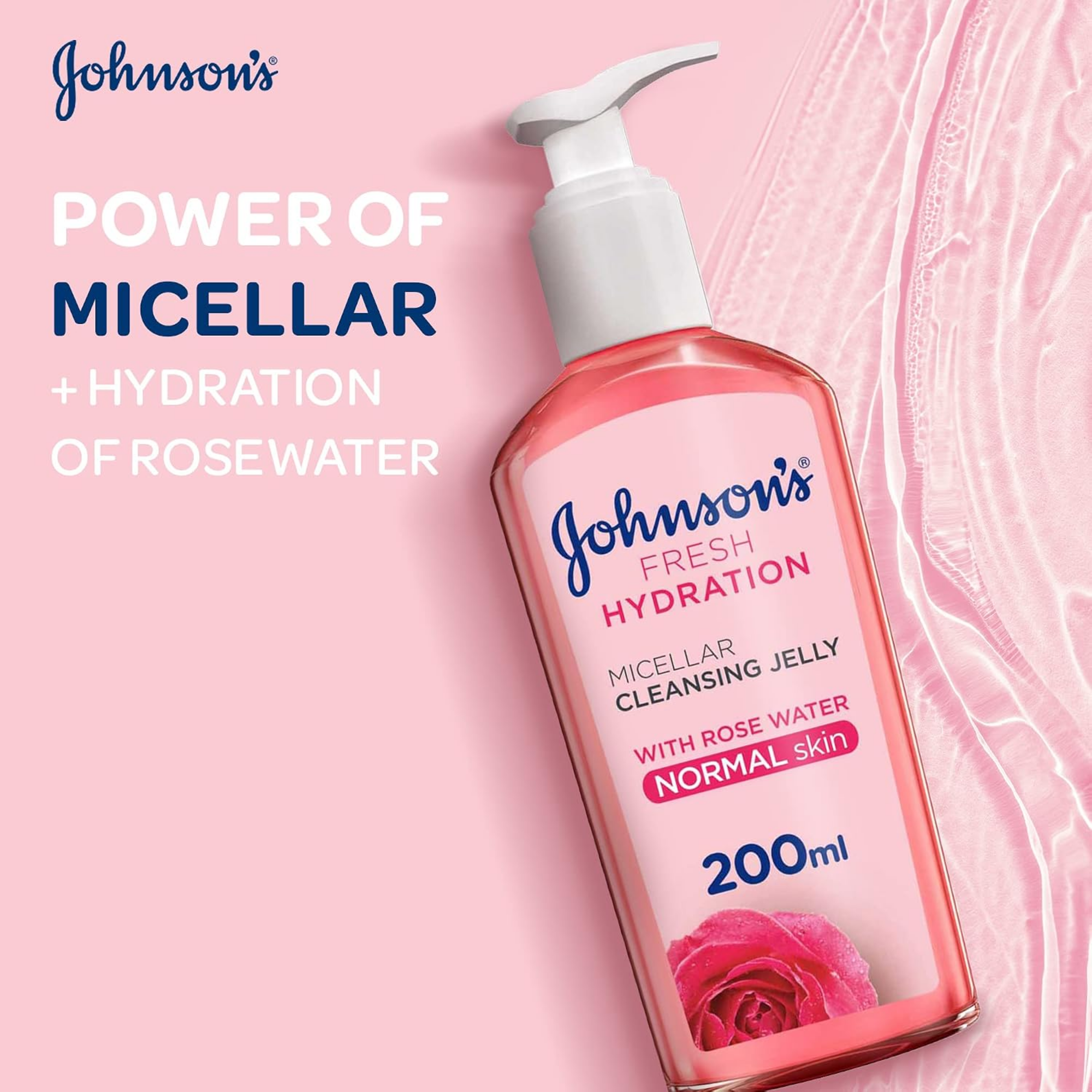 Johnson's Fresh Hydration Micellar Cleansing Jelly