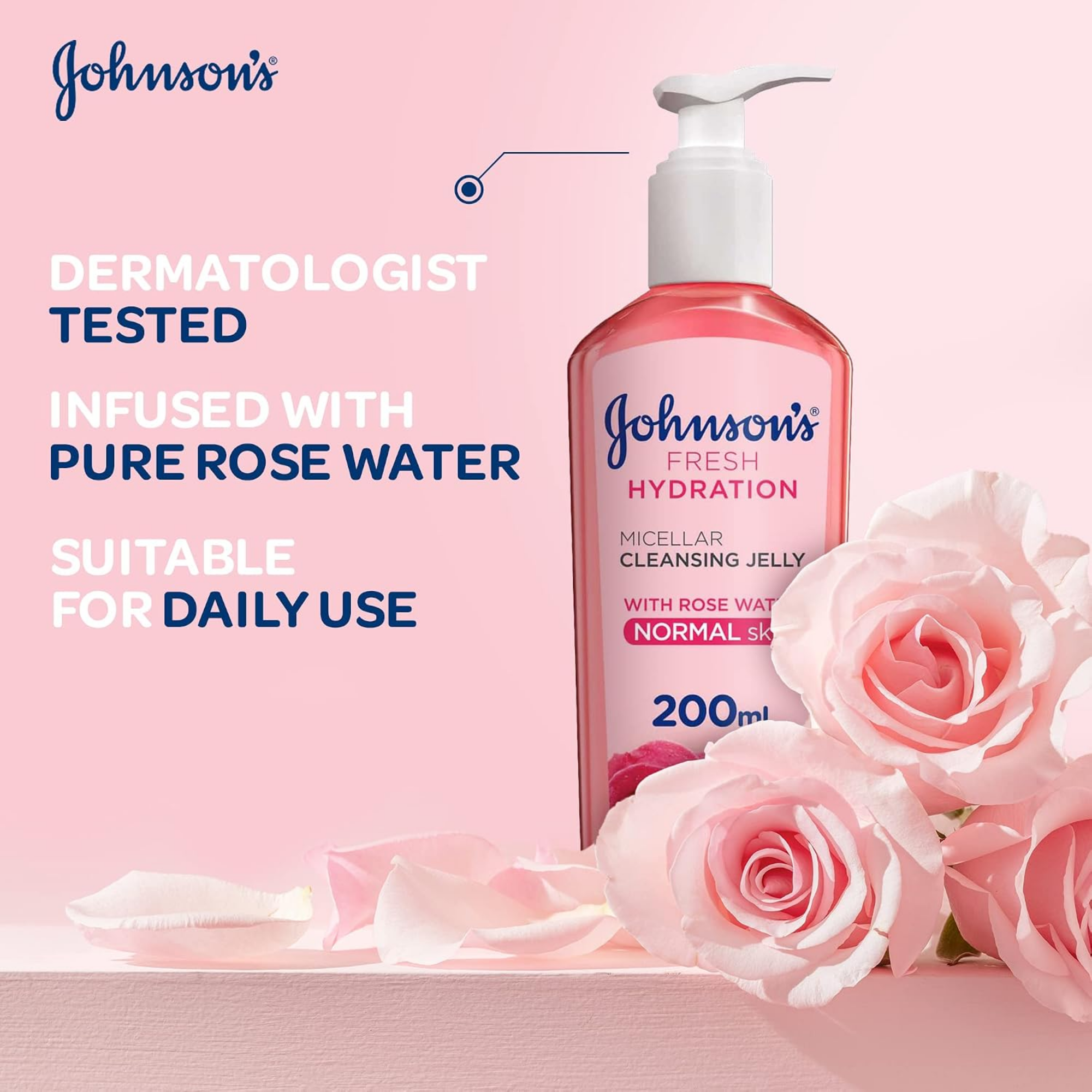 Johnson's Fresh Hydration Micellar Cleansing Jelly