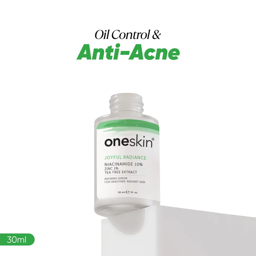 Oneskin Joyful Radiance Niacinamide 10% Zinc 1% Serum 30ml