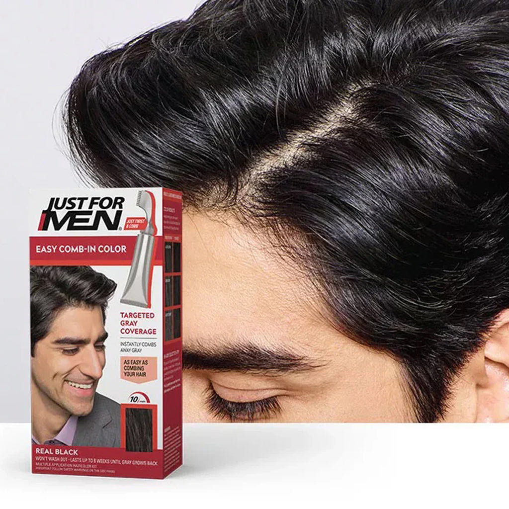 Just For Men Easy Comb-In Color A-55 Real Black 1 Piece