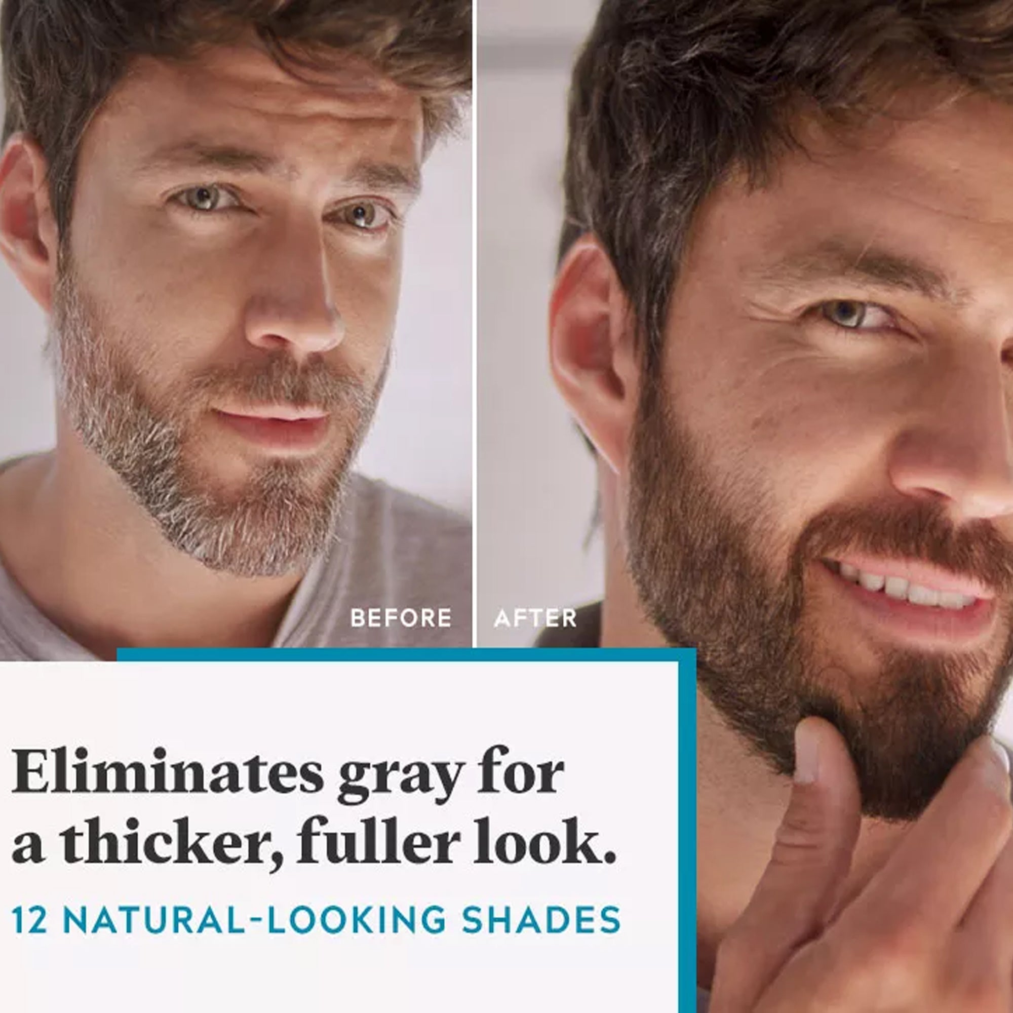 Just For Men Moustache & Beard Easy Brush-In Color M-50 Darkest Brown 1 Piece