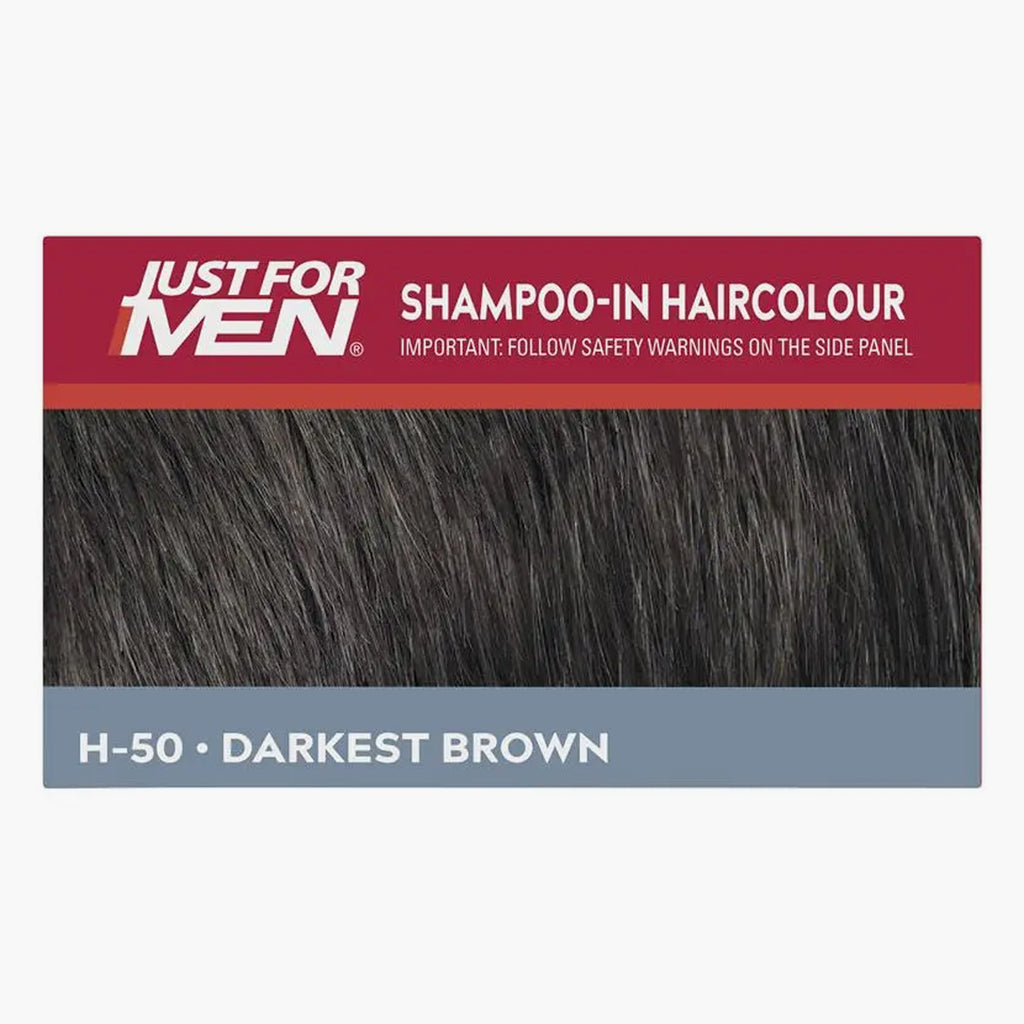 Just For Men Shampoo-In Haircolour H-50 Darkest Brown 1 Piece