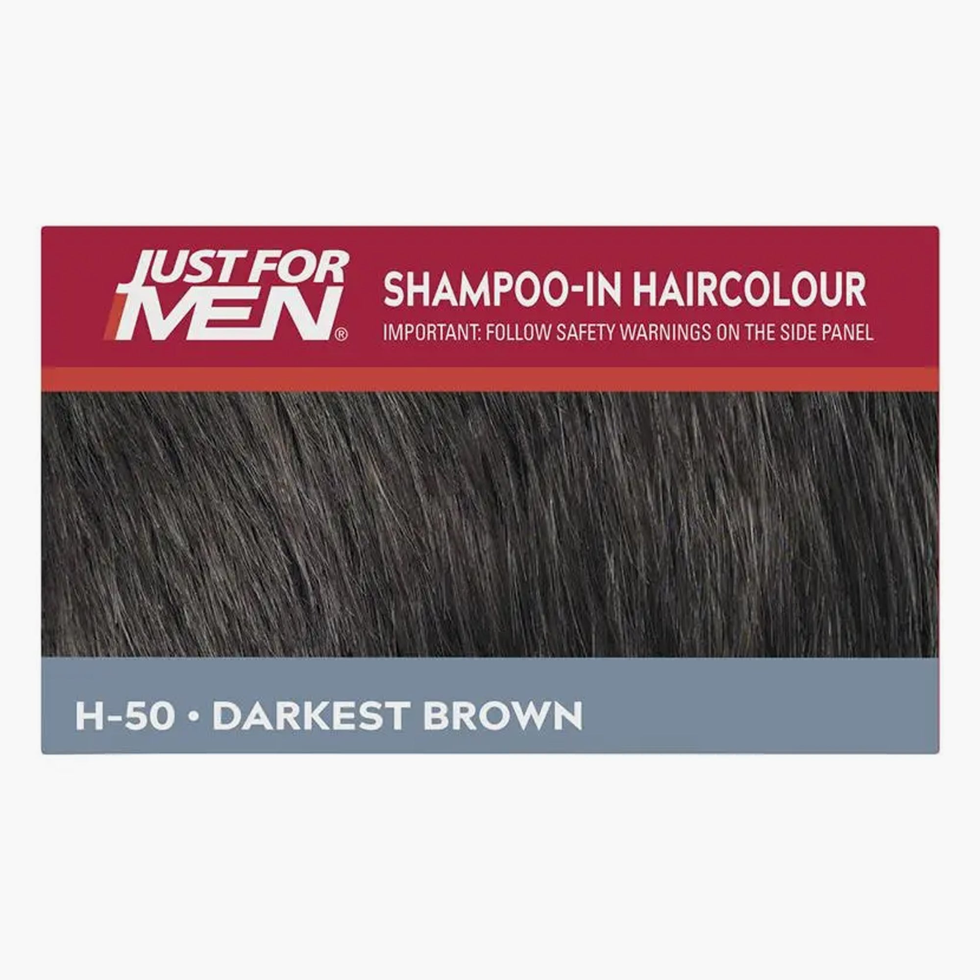 Just For Men Shampoo-In Haircolour H-50 Darkest Brown 1 Piece