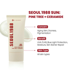 K-Secret Seoul 1988 Sun Pine Tree + Ceramide SPF 50 PA++++