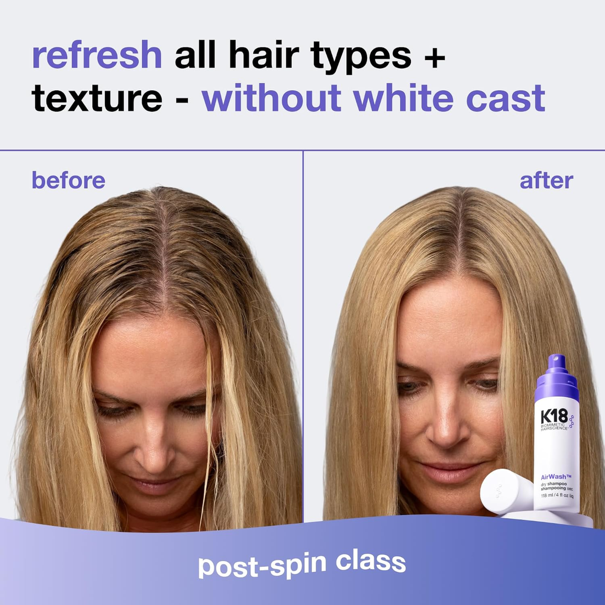 K18 Hair Airwash Dry Shampoo Mini 47ml price in Pakistan