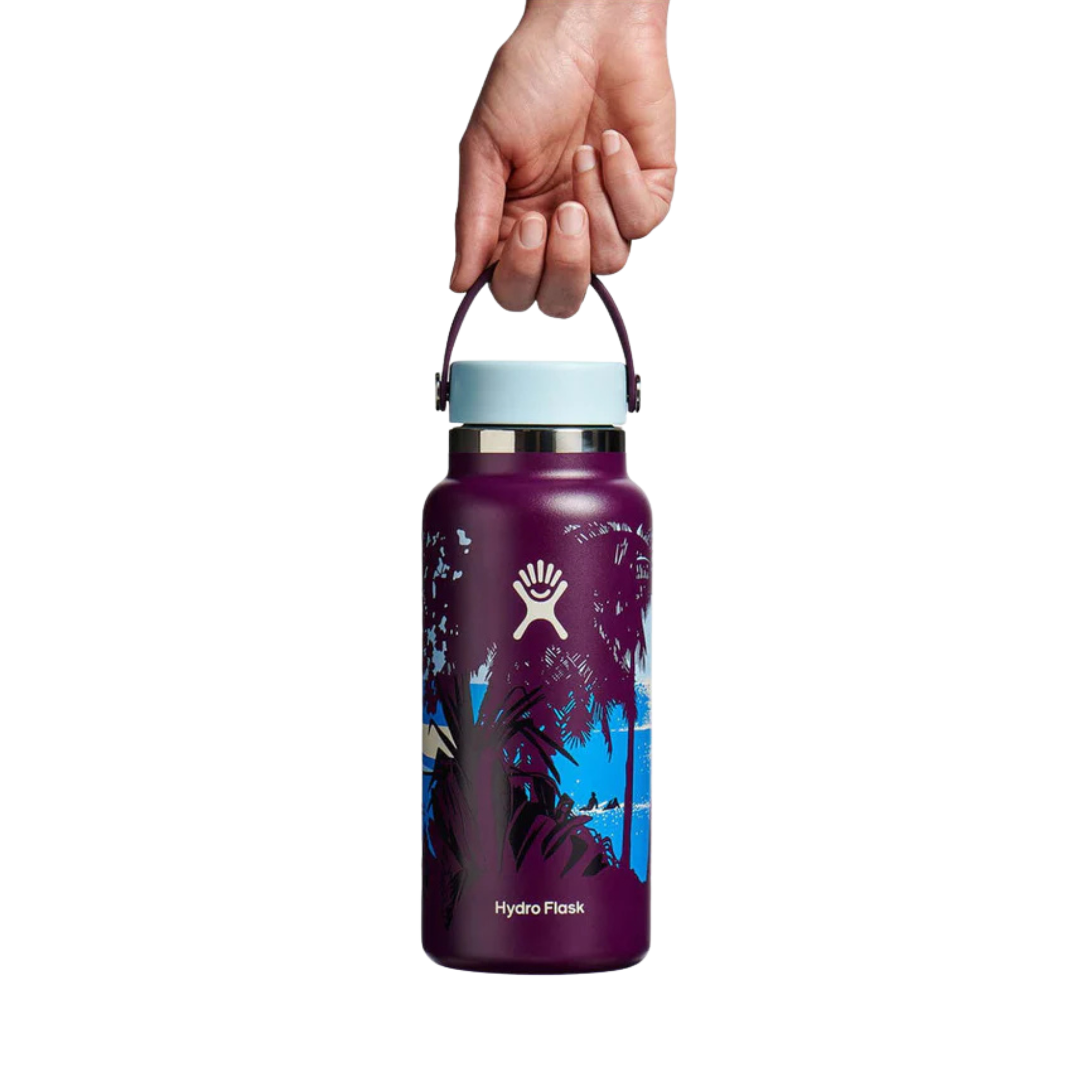 Hydro Flask Kailah Wide Flex Cap Eggplant
