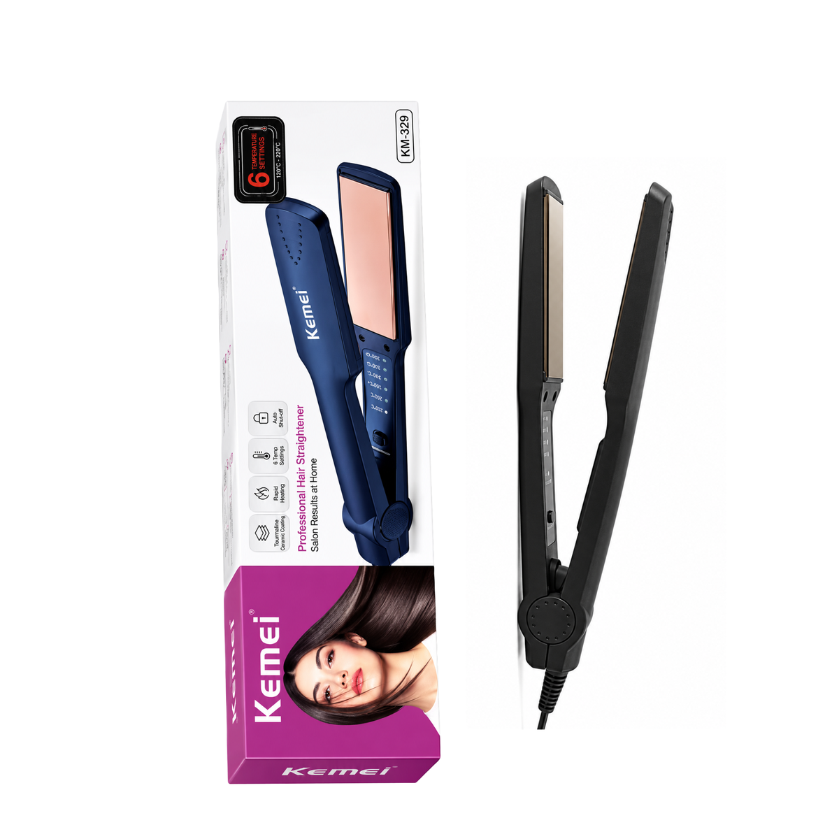 Kemie Hair Straightener KM-329