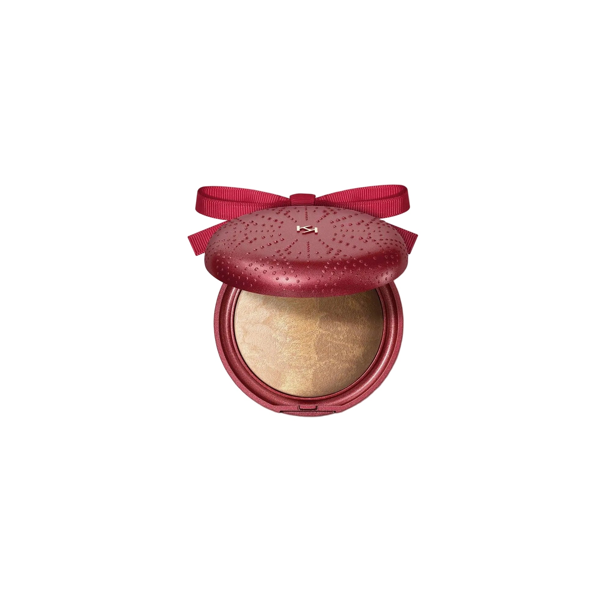Kiko Milano Joyful Holiday Luxurious Baked Bronzer 01 Honey Holiday 7.5gm