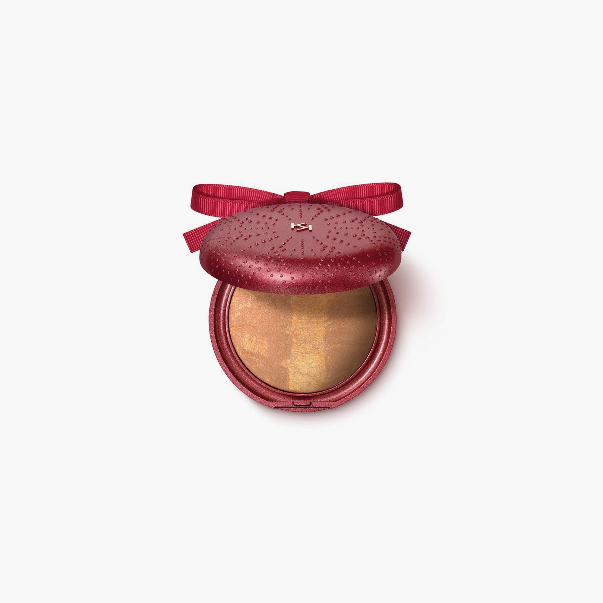 Kiko Milano Joyful Holiday Luxurious Baked Bronzer 02 Craved Sienna 7.5gm - TheSkinFit