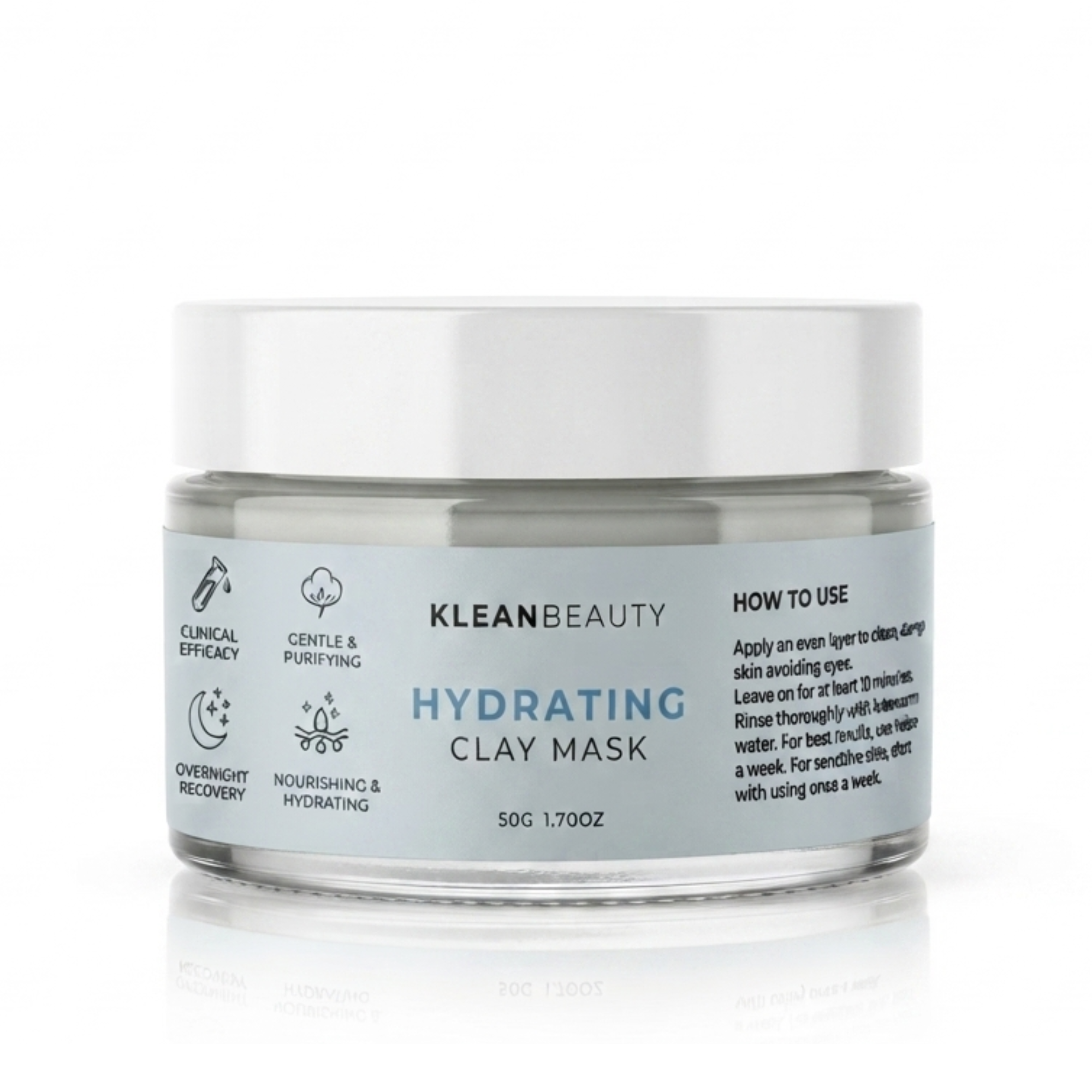 Klean Beauty Hydrating Clay Mask