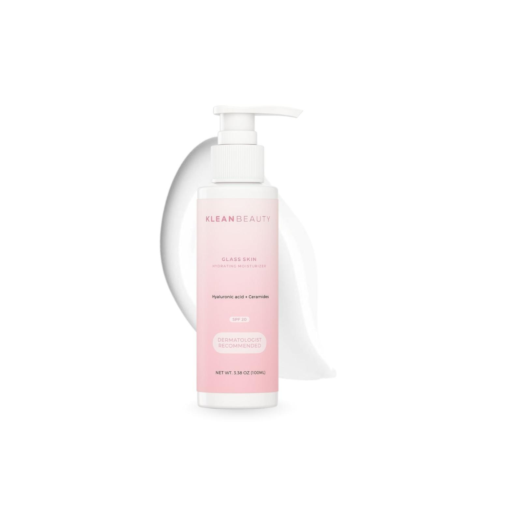 Klean Beauty Glass Skin Hydrating Moisturizer SPF20