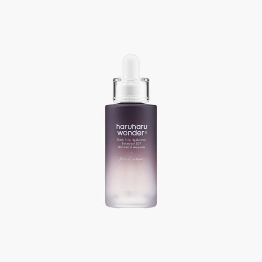 Haruharu Wonder Black Rice Hyaluronic Botanical 2GF Wonderful Ampoule 30ml - TheSkinFit