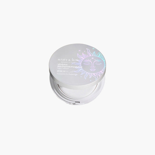 Mary&May Vegan Niacinamide Panthenol Sun Cushion SPF50+ PA++++ 25gm - TheSkinFit