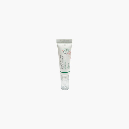 Axis-Y Complete No-Stress Physical Sunscreen SPF50+ PA++++ Mini 10ml - TheSkinFit