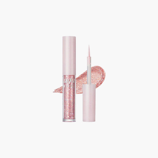 Peripera Sugar Twinkle Liquid Glitter Eyeshadow 02 Sodapop Flakes 1.9gm - TheSkinFit