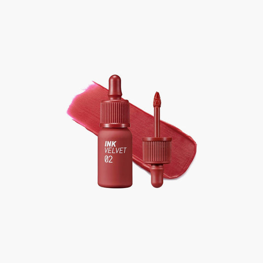Peripera Ink Velvet Lip Tint 02 Celeb Deep Rose 4gm - TheSkinFit