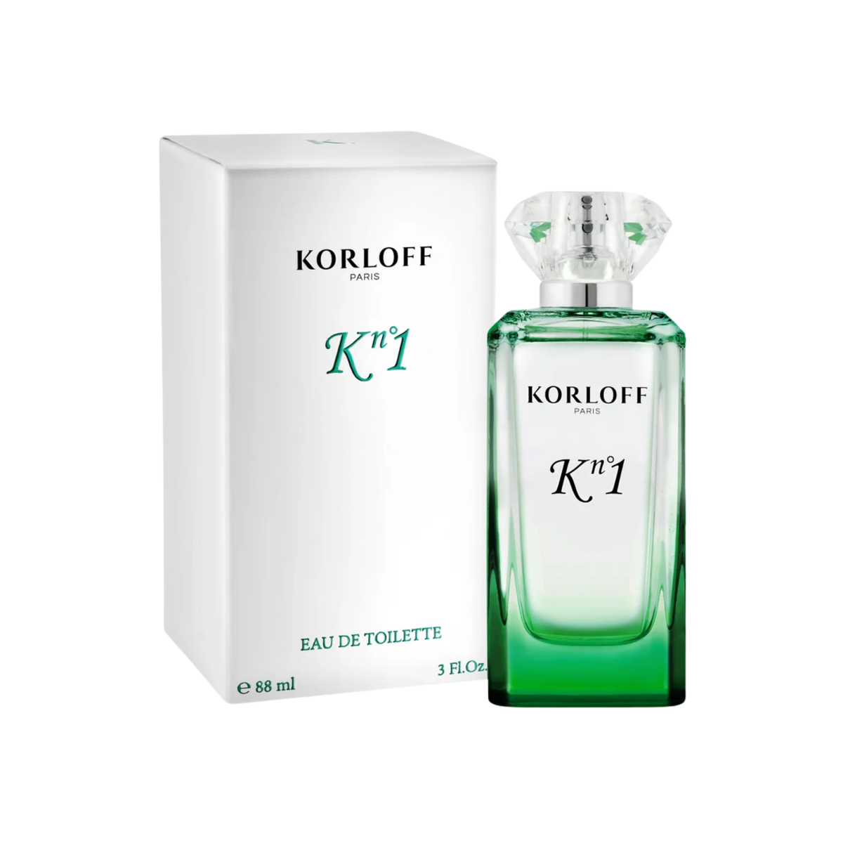 Korloff Paris Kn1 Green Diamond Eau De Toilette For Women