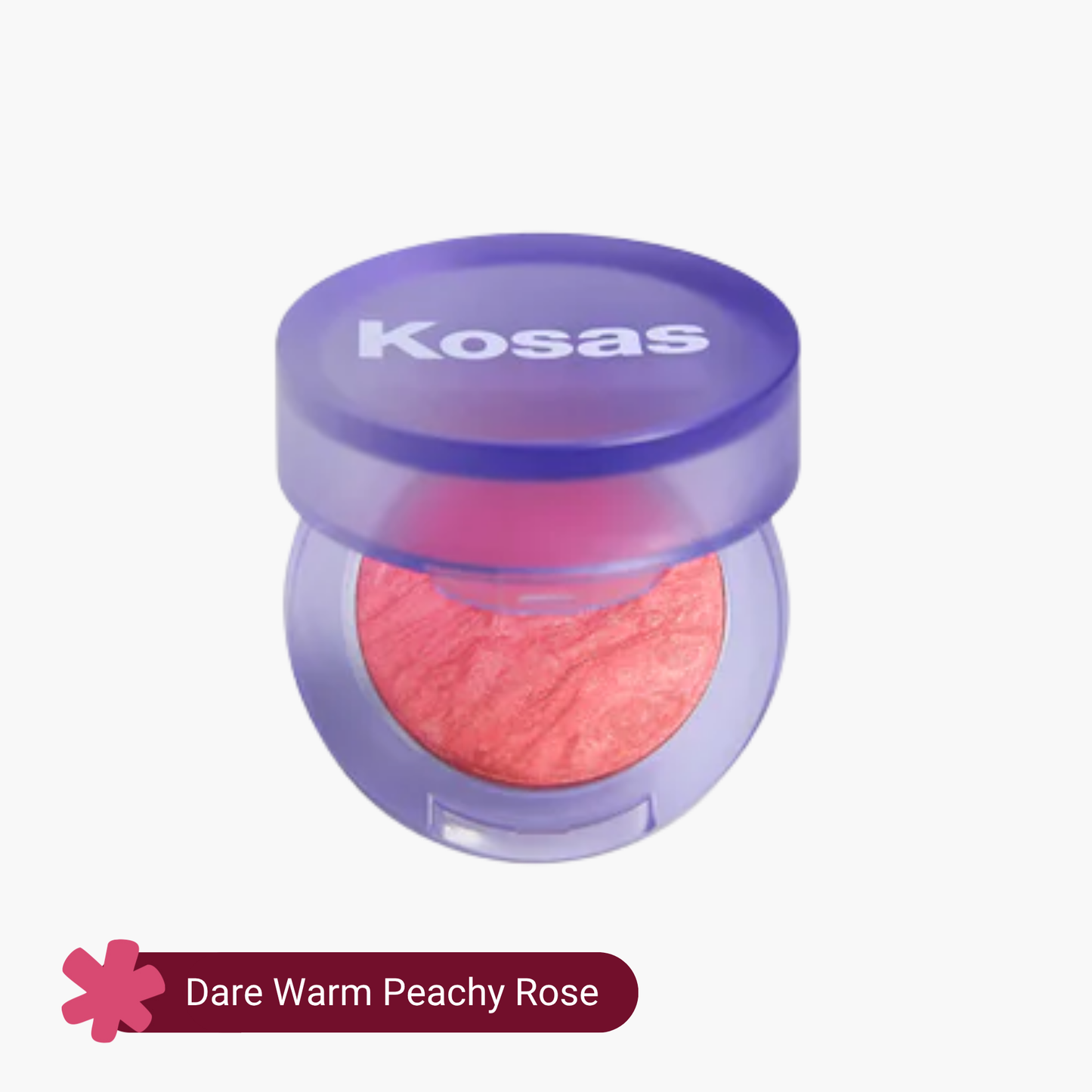 Kosas Blush is Life Dare Warm Peachy Rose Mini 2gm