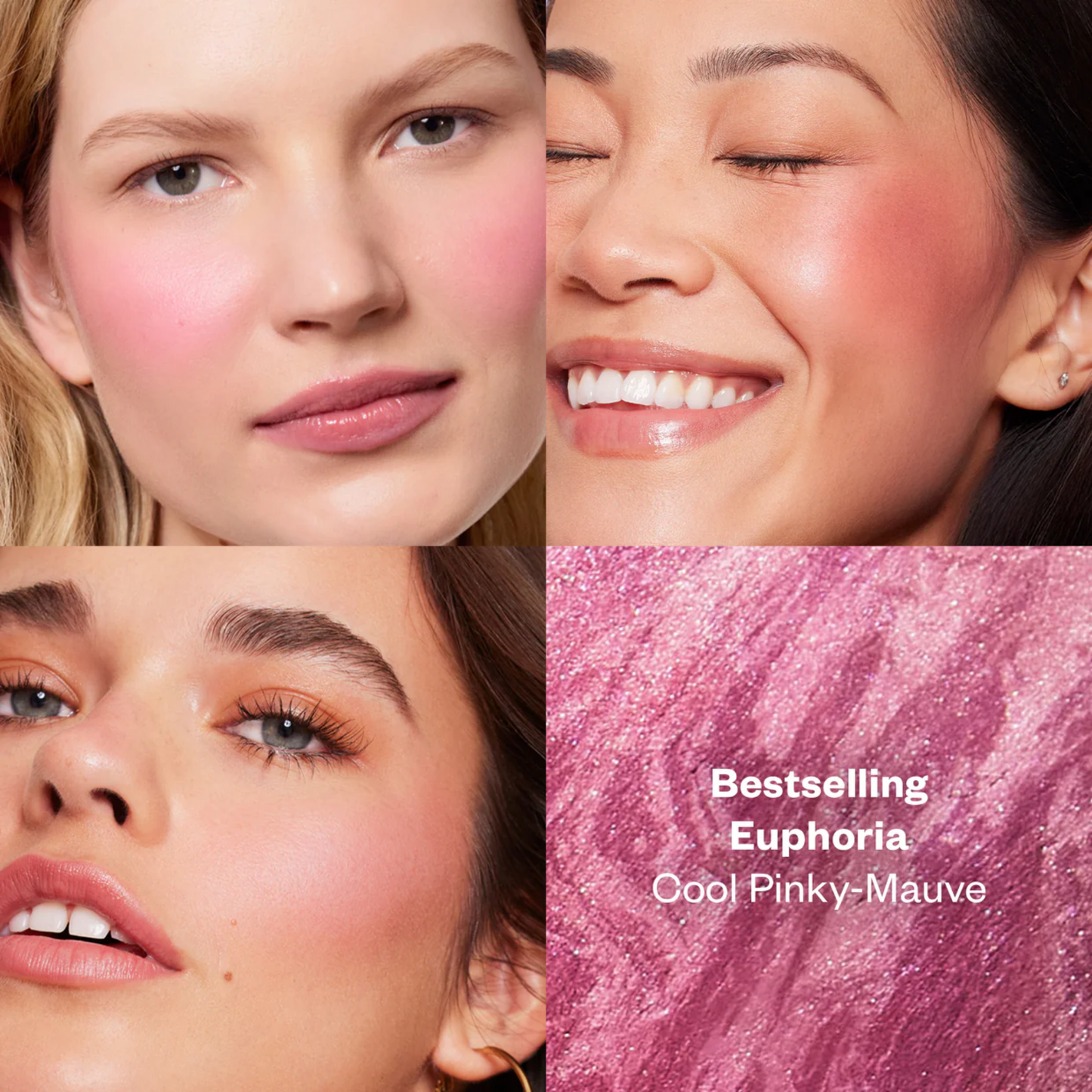 Kosas Blush is Life Euphoria Cool Pinky-Mauve Mini 2gm