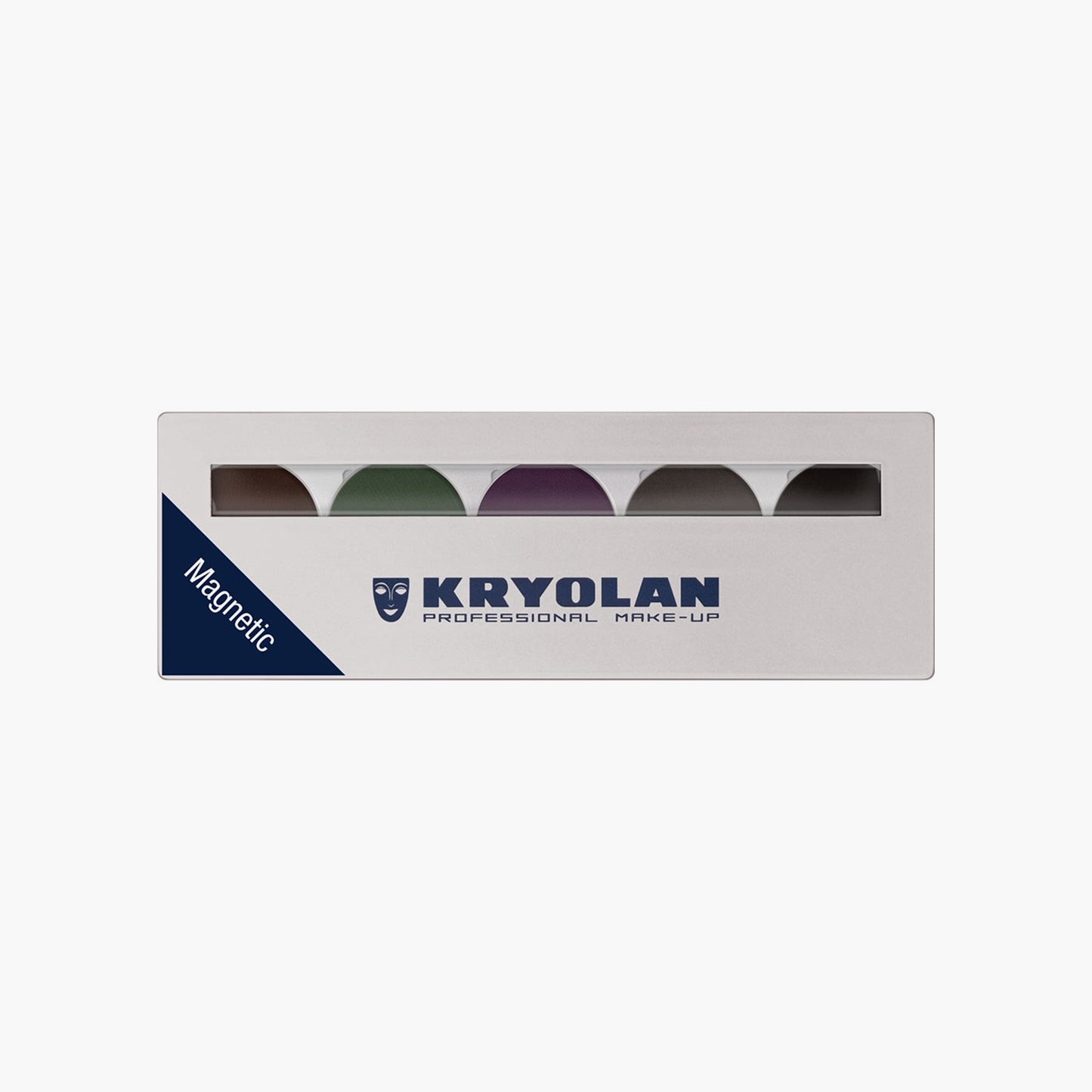 Kryolan Cake Eye Liner Set 5 Colors Magnetic Standard 2 7.5gm