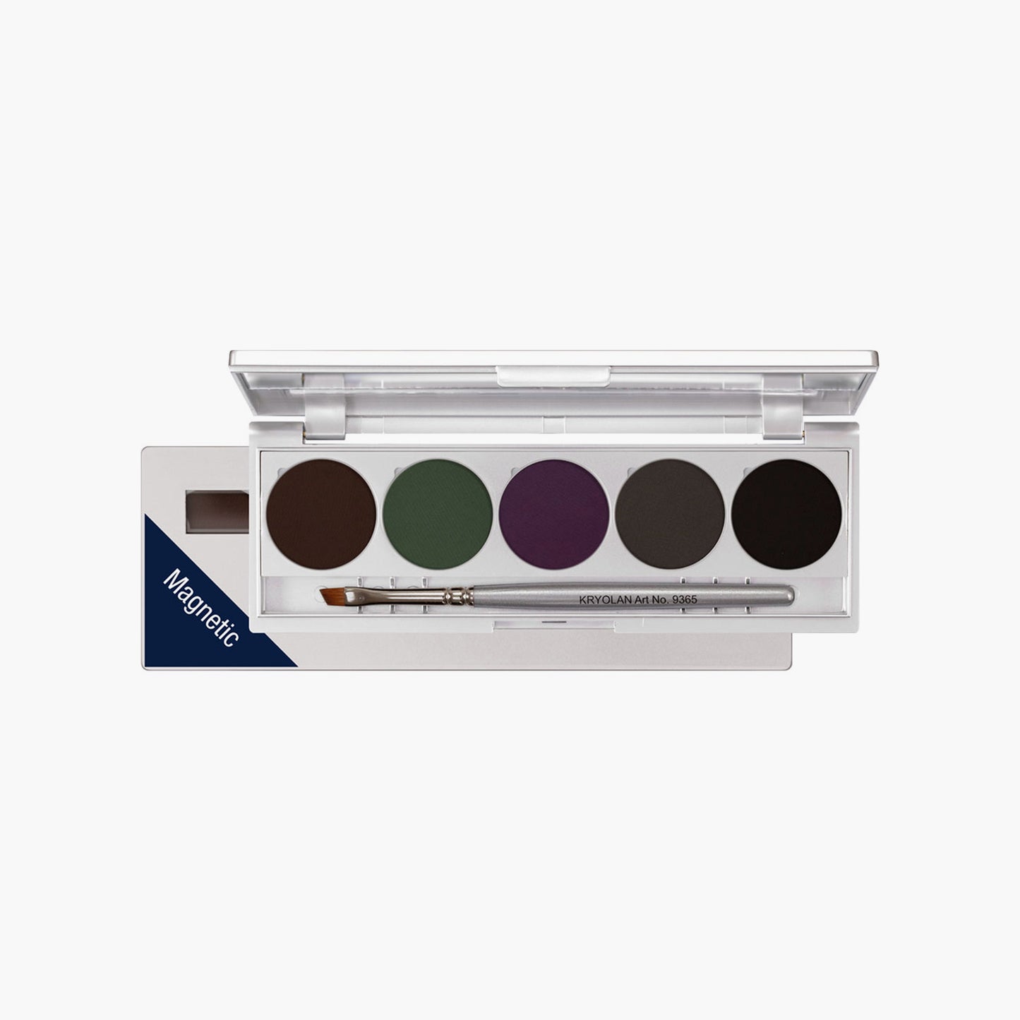 Kryolan Cake Eye Liner Set 5 Colors Magnetic Standard 2 7.5gm