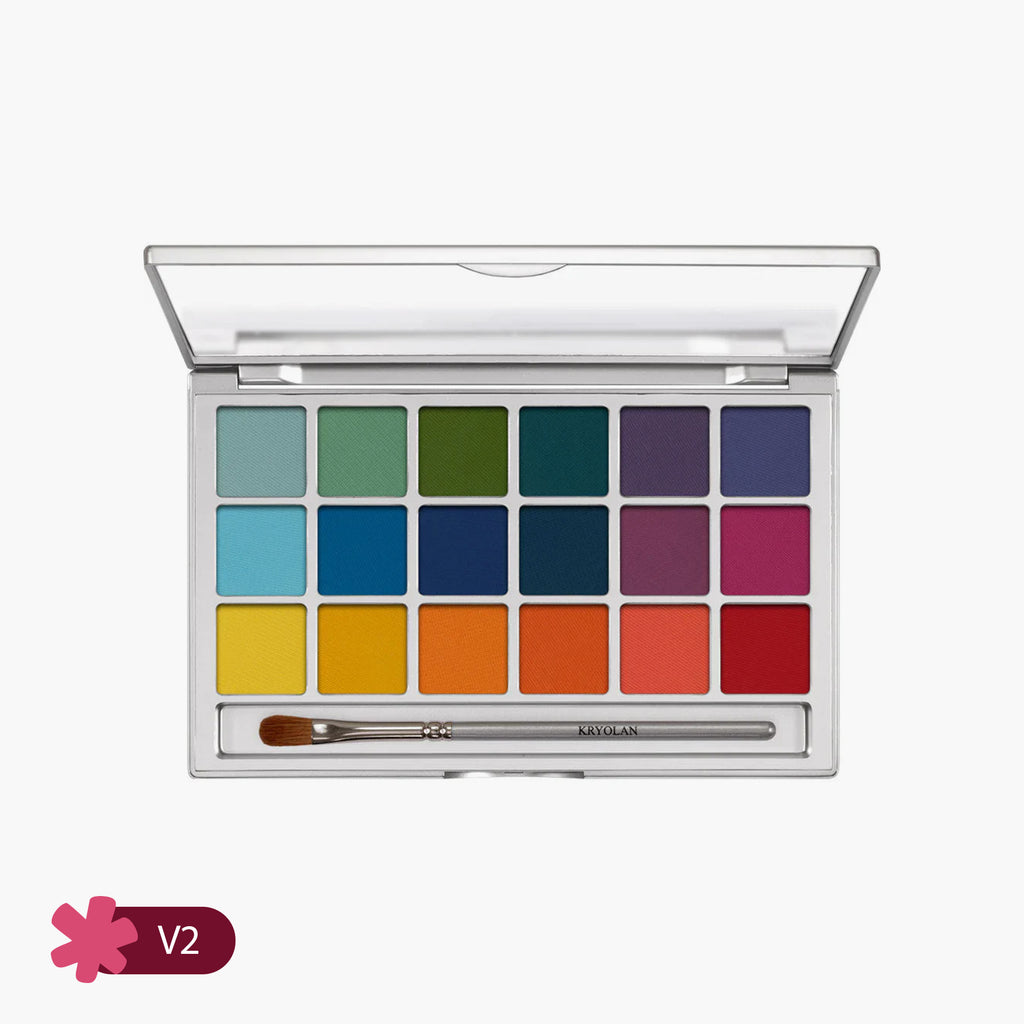 Kryolan Eye Shadow Variety 18 Colors V2 20gm