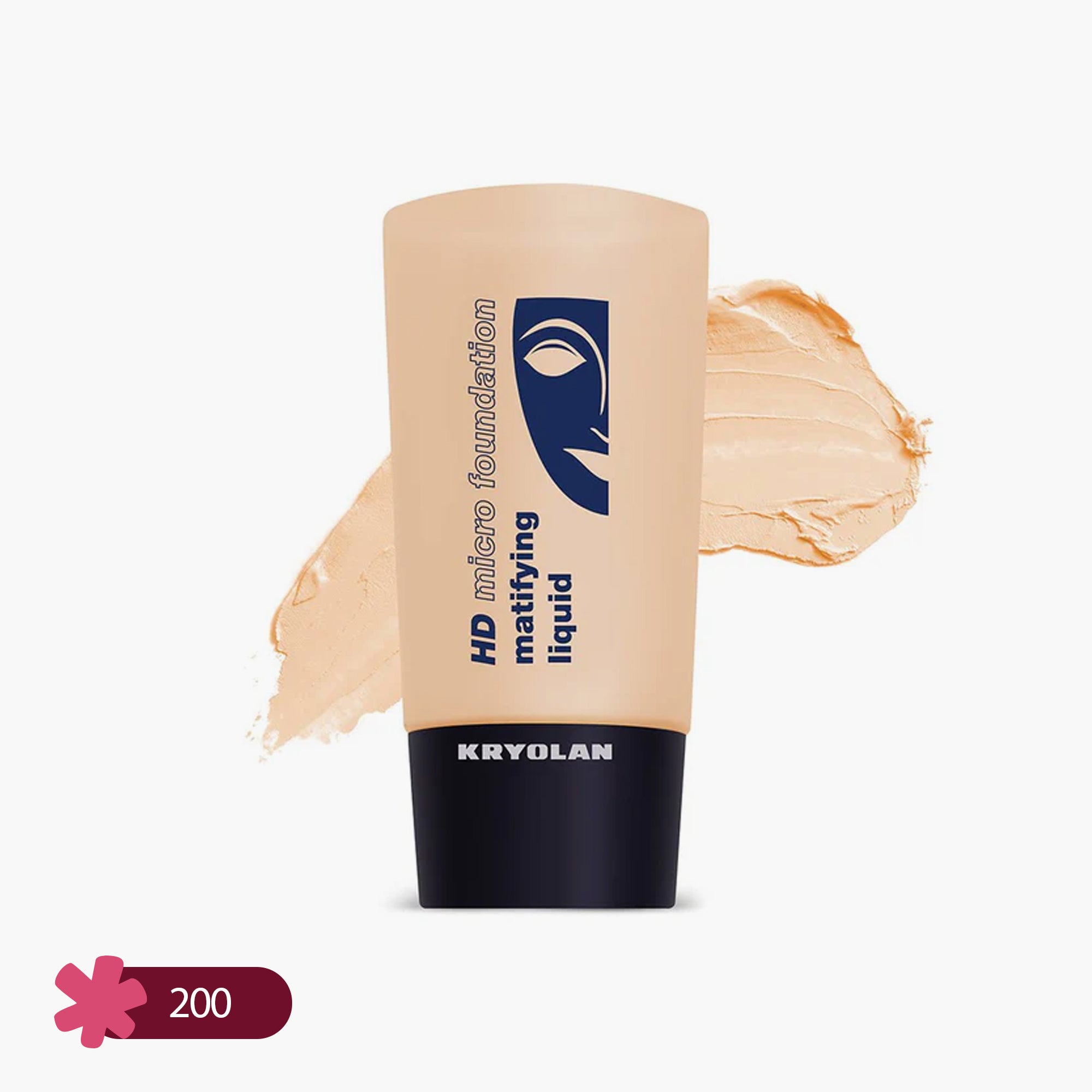 Kryolan HD Micro Foundation Matifying Liquid 200 30ml