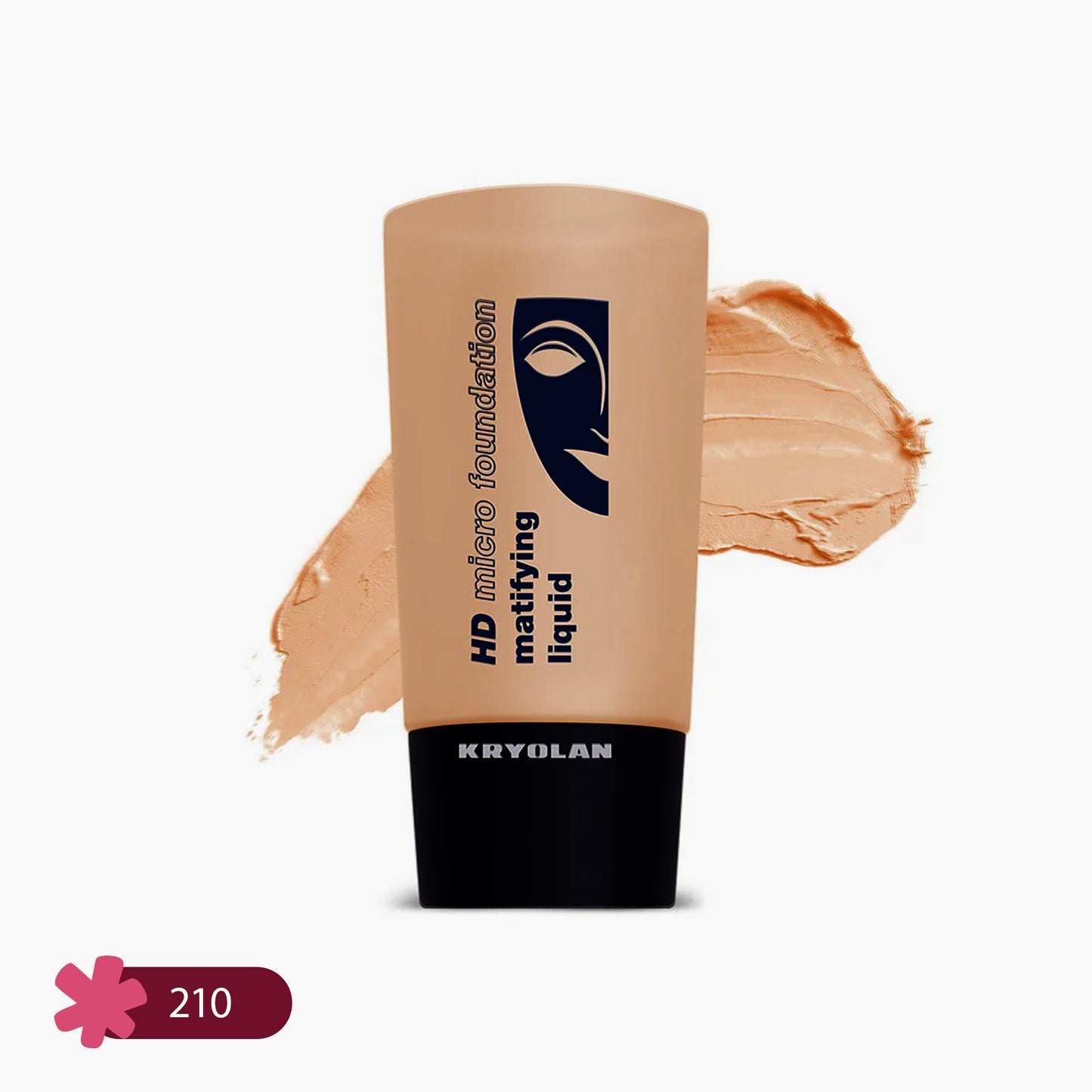 Kryolan HD Micro Foundation Matifying Liquid 210 30ml