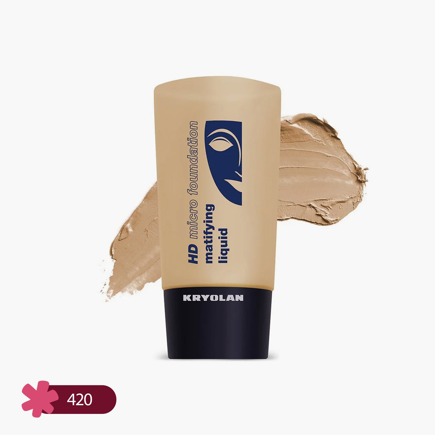 Kryolan HD Micro Foundation Matifying Liquid 420 30ml
