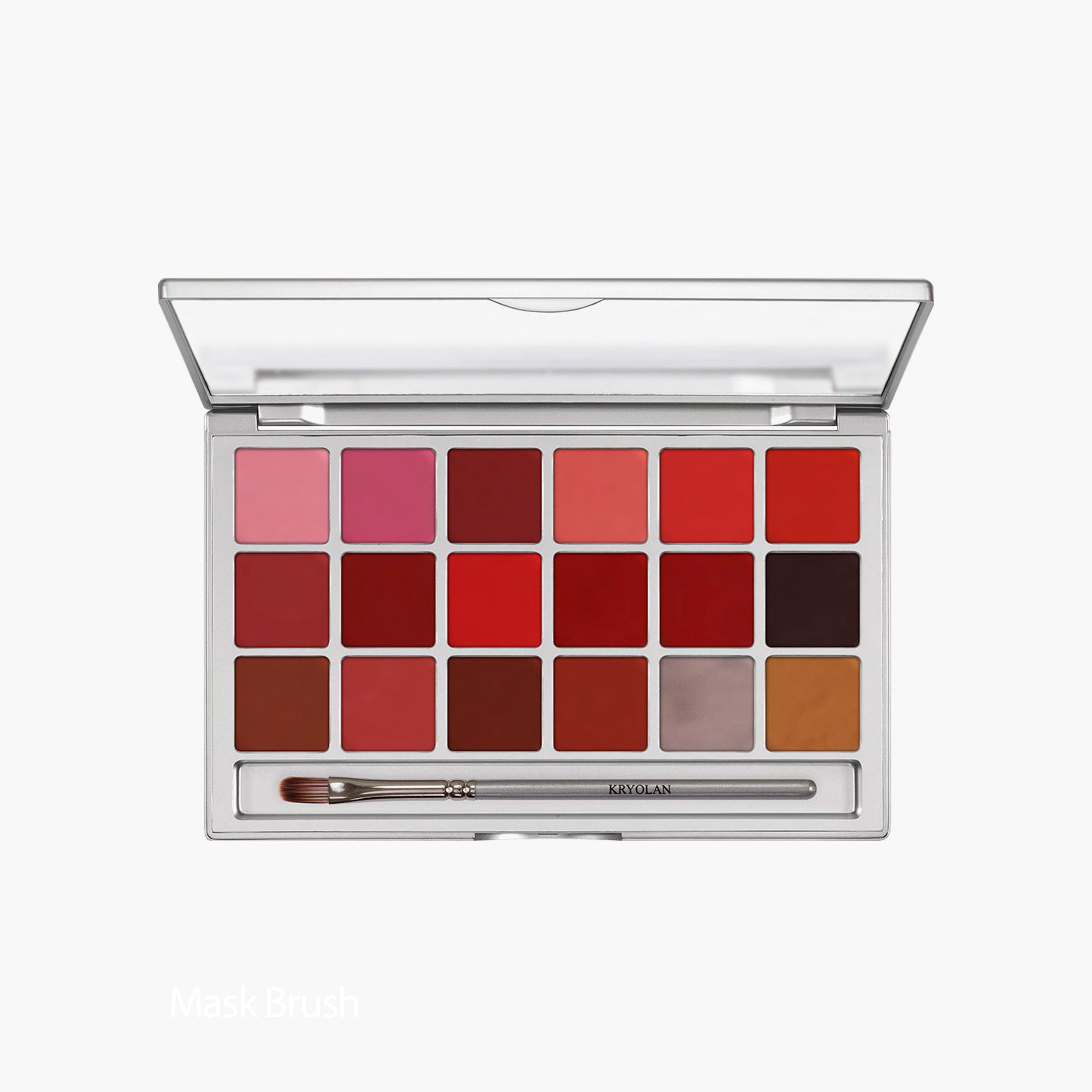 Kryolan Lip Rouge Set 18 Colors Palette 42gm