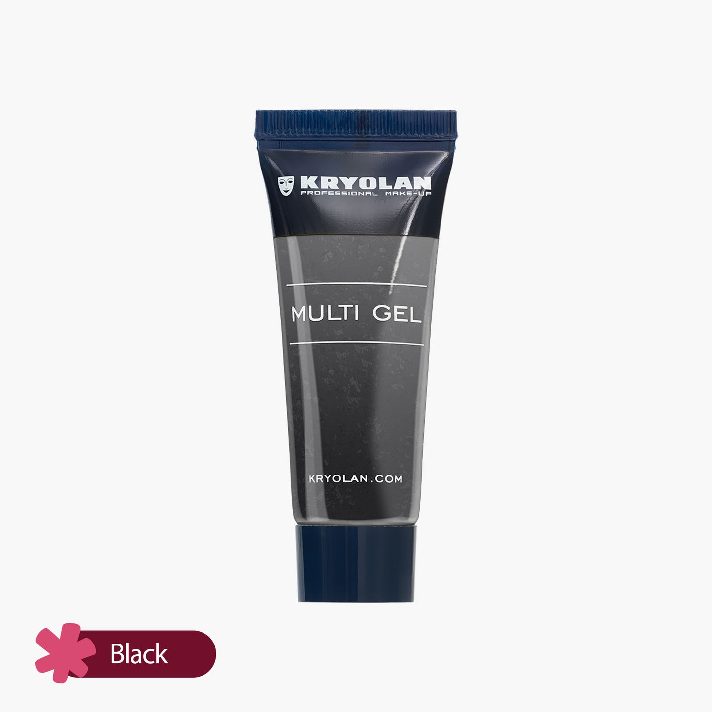 Kryolan Multi Gel Glitter Black 10ml