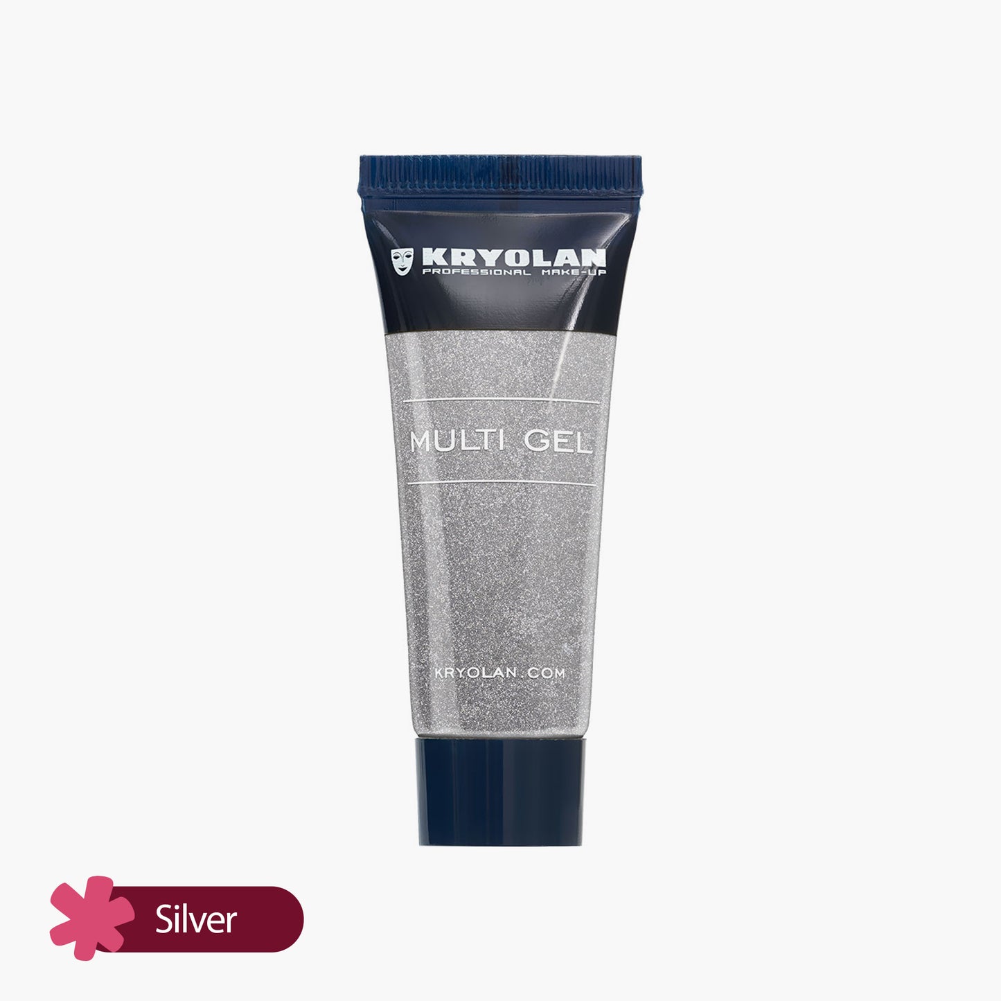 Kryolan Multi Gel Glitter Silver 10ml
