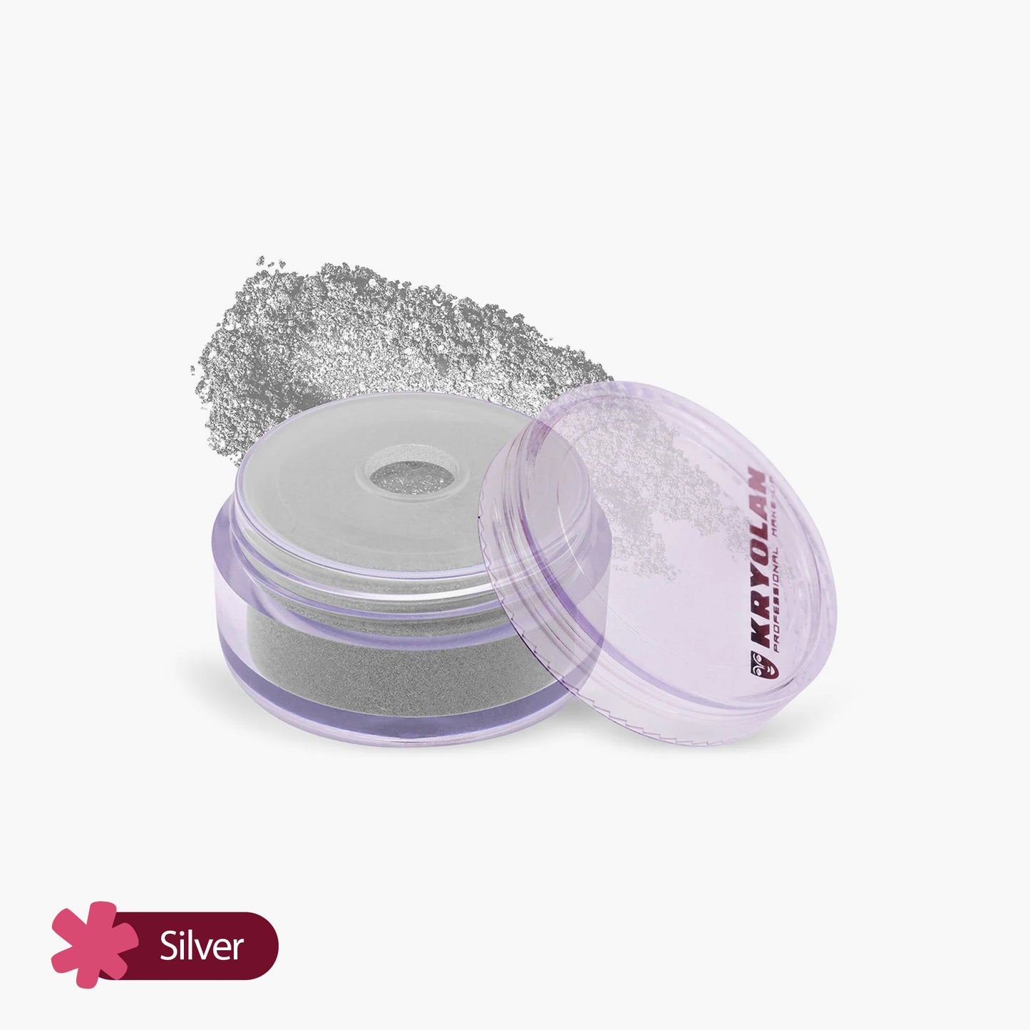 Kryolan Polyester Glimmer Silver 4gm