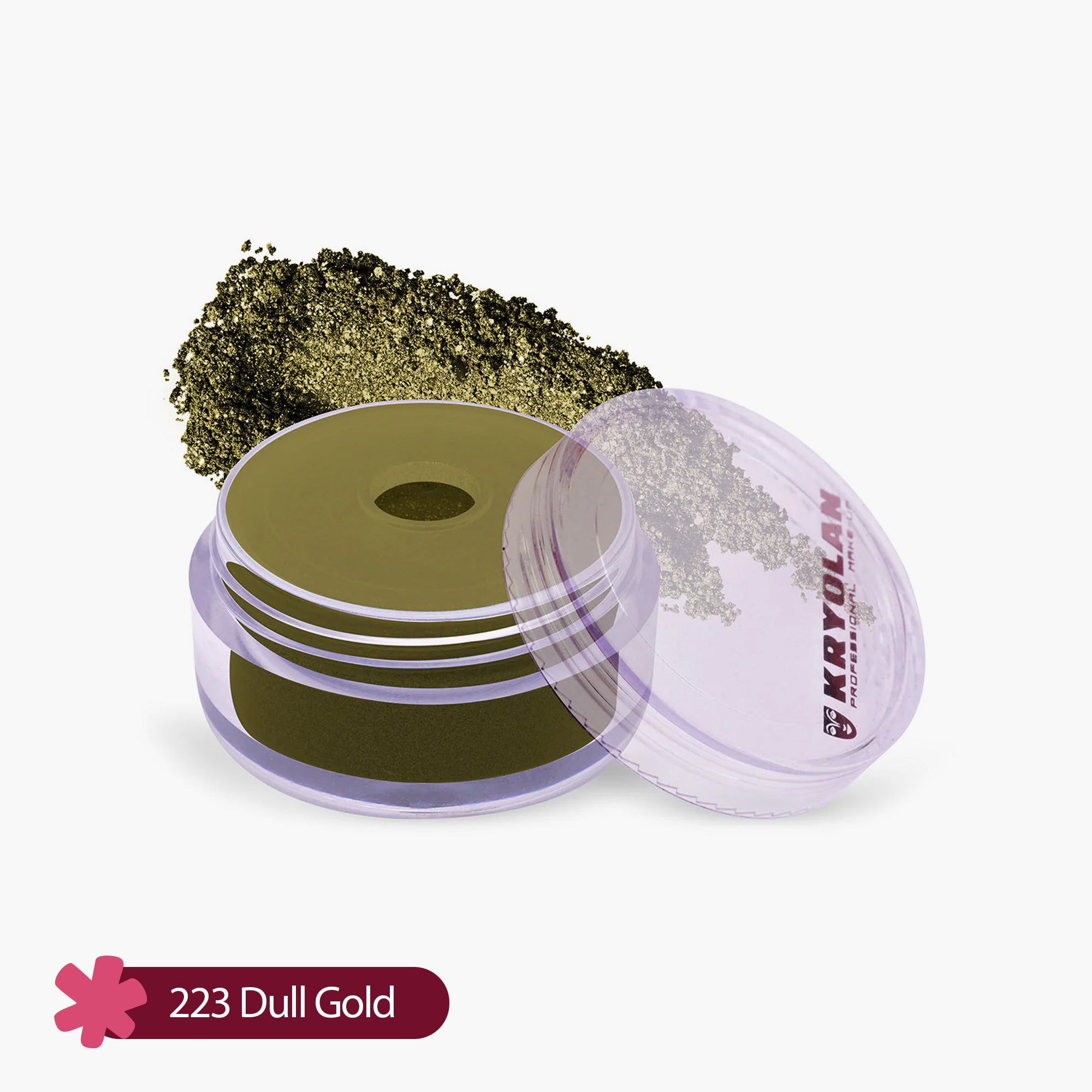 Kryolan Satin Powder 223 Dull Gold 3gm