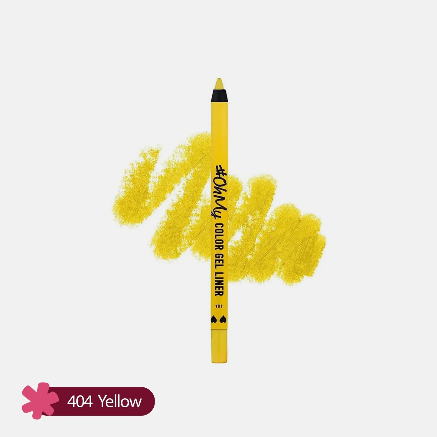 Lamel Oh My Color Gel Eye Liner 404 Yellow 1.4gm