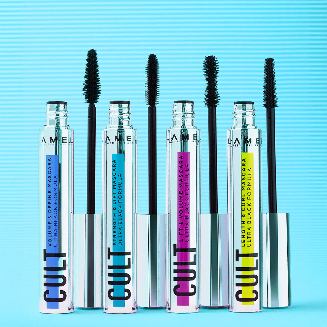 Lamel Cult Volume & Define Mascara Ultra Black Formula 404 Black 10ml