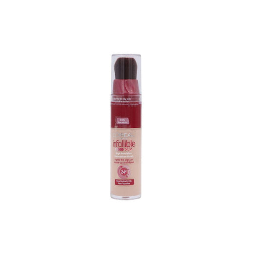 L'Oreal Paris Infallible Brush Ultra Long Wear Foundation 015 Porclain 30ml - TheSkinFit