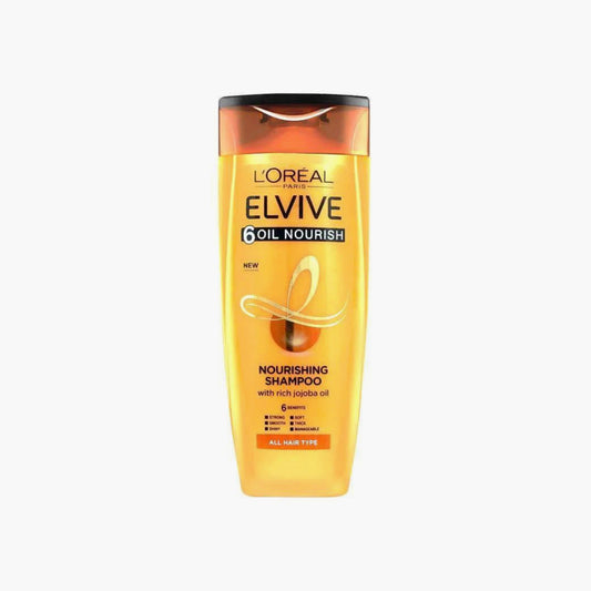 L'Oreal Paris Elvive 6 Oil Nourish Nourishing Shampoo For All Hair Type 175ml