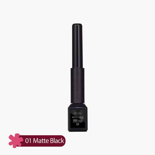 L'Oreal Paris Infaillble Grip 24H Matte Liquid Liner 01 Matte Black 3ml