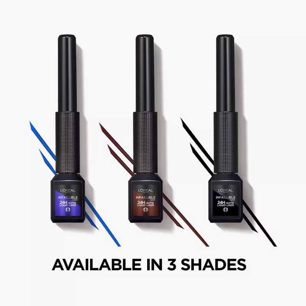 L'Oreal Paris Infaillble Grip 24H Matte Liquid Liner 04 Emeraude 3ml