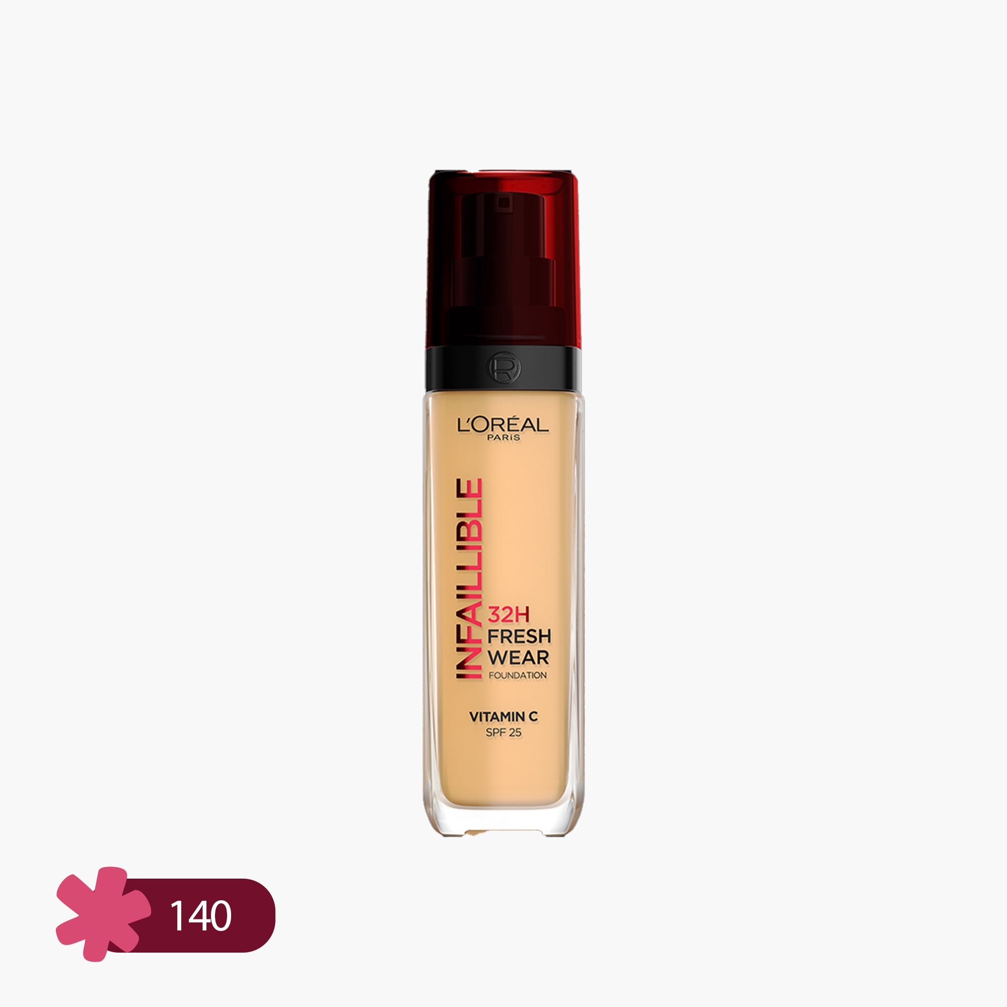 L'Oreal Paris Infallible 32H Fresh Wear Foundation SPF25 140 30ml