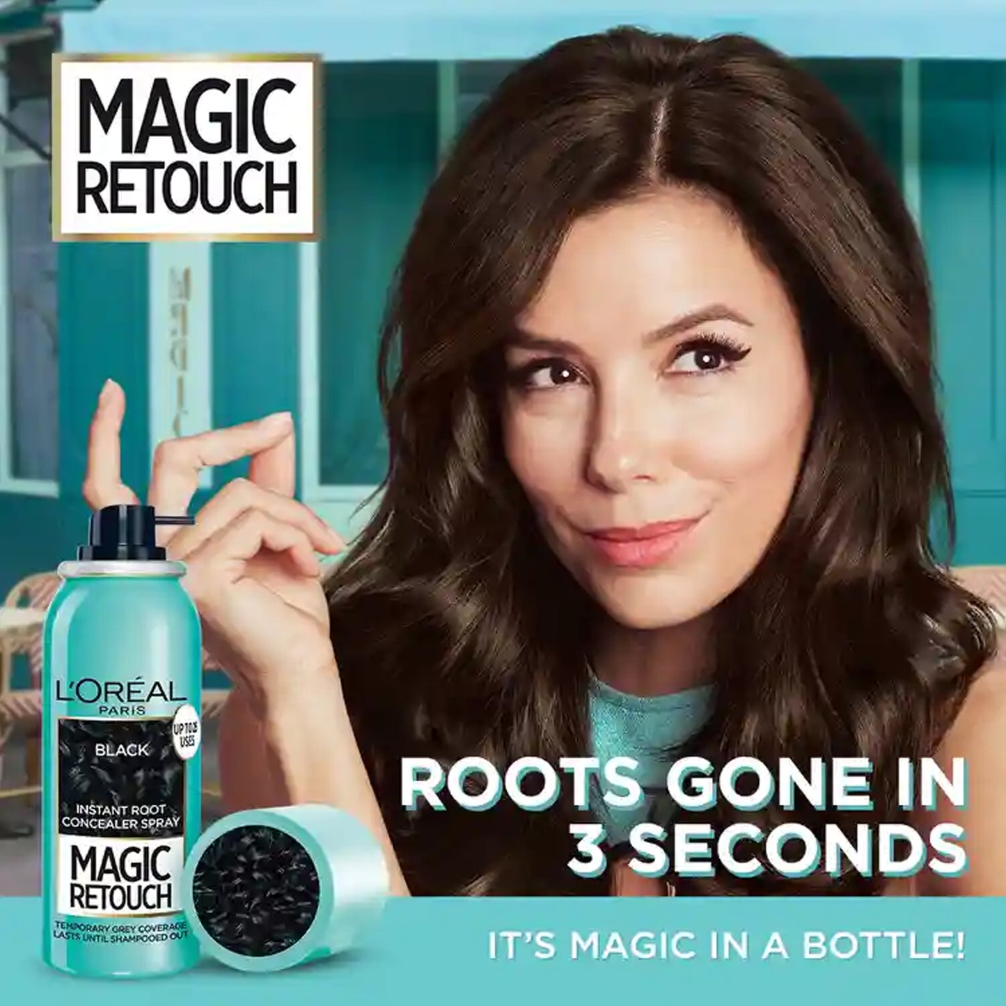 L'Oreal Paris Magic Retouch Instant Root Concealer Spray Black 75ml