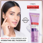 L'Oreal Paris Revitalift Hyaluronic Acid Hydrating Gel-Cleanser 100ml