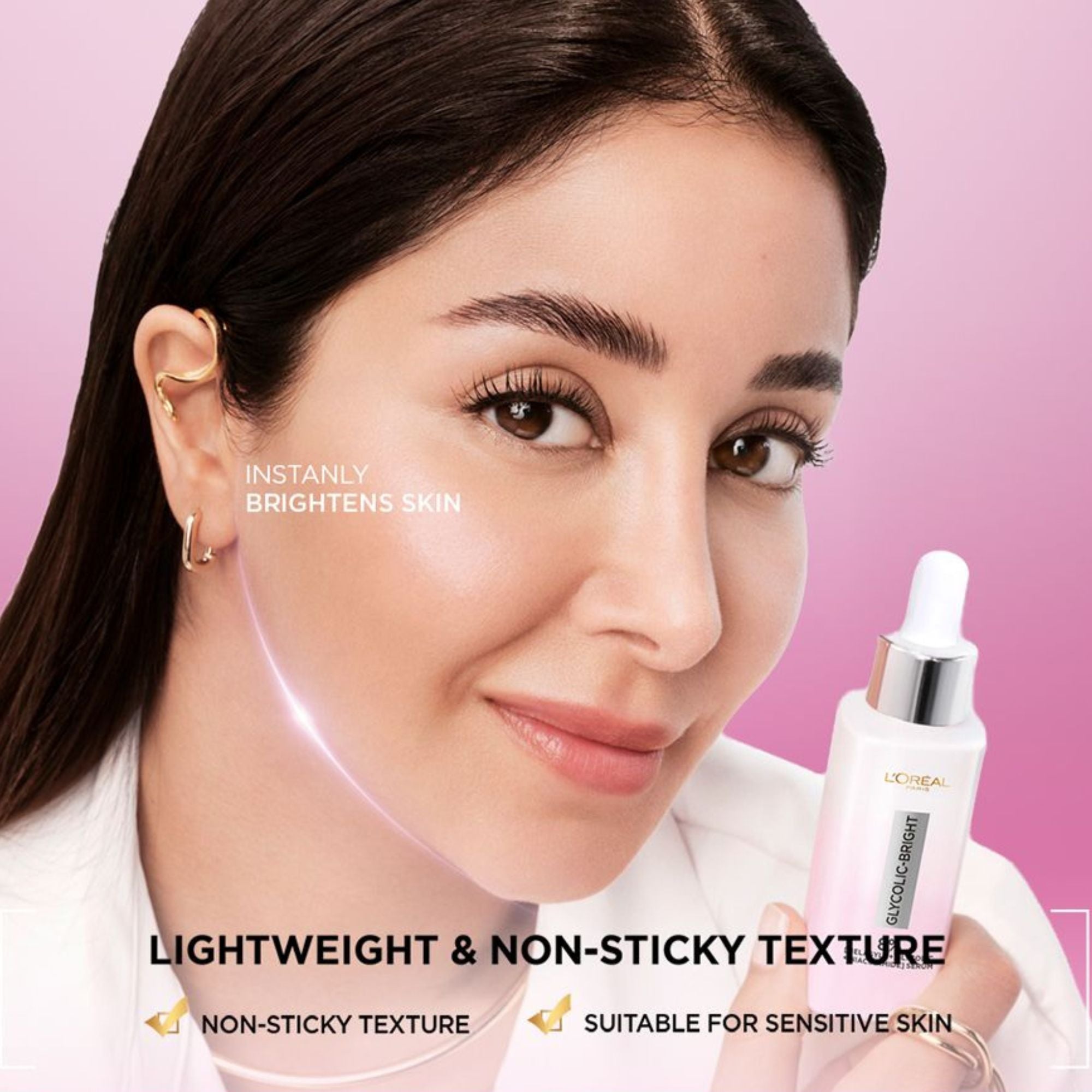 L'Oreal Paris Glycolic Bright 8% Melasyl + Niacinamide Anti Dark Spot Serum
