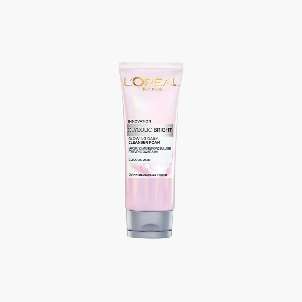 L'Oreal Paris Glycolic-Bright Glowing Daily Cleanser Foam 100ml
