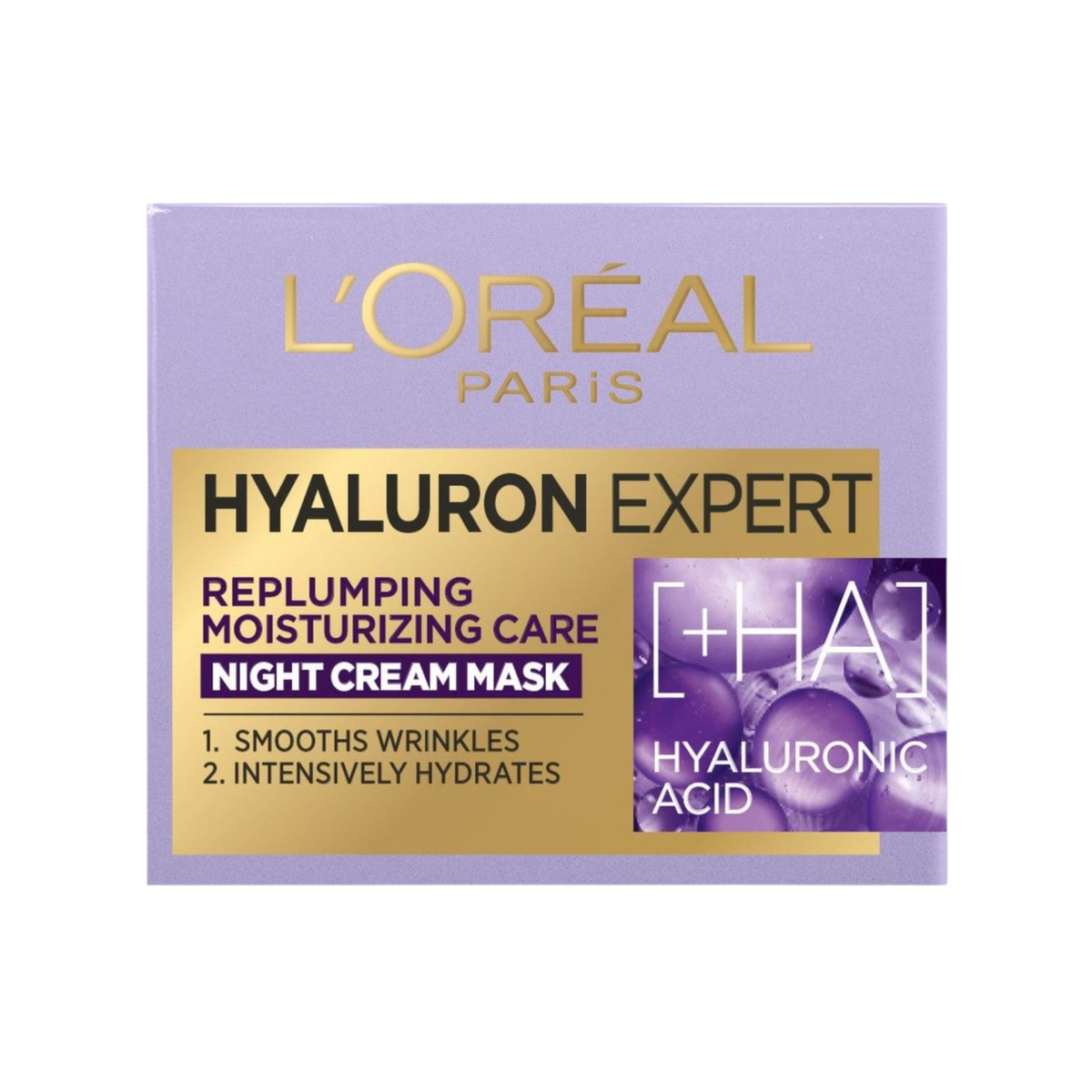 L'Oreal Paris Hyaluron Expert Replumping Moisturizing Care Night Cream Mask 50ml