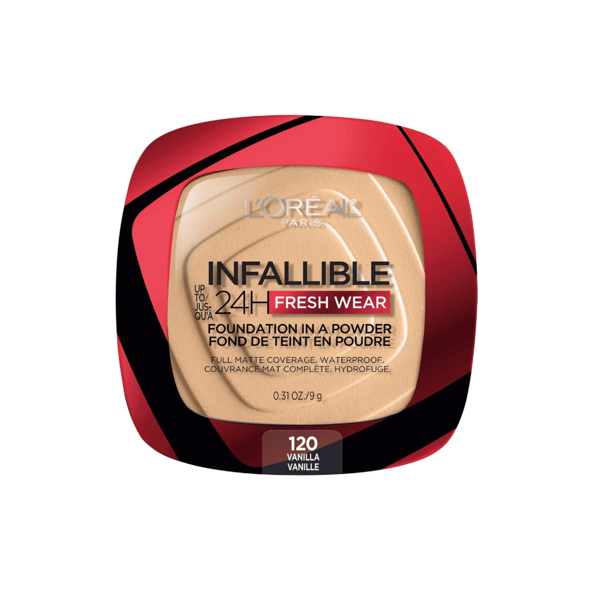 L'Oreal Paris Infallible 24H Fresh Wear Foundation In A Powder 120 Vanilla 9gm