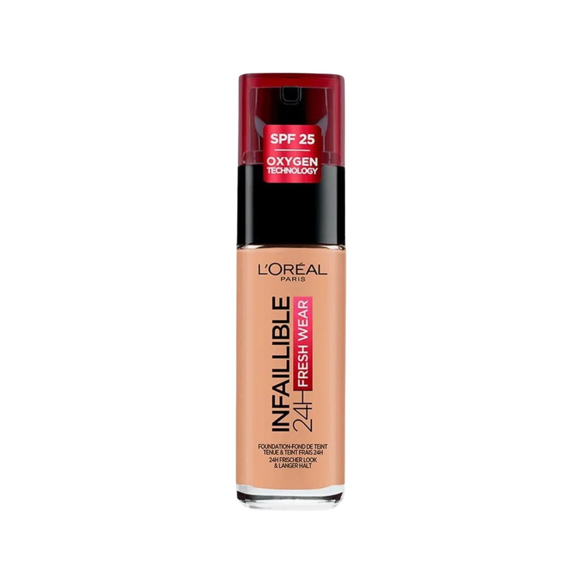 L'Oreal Paris Infallible 24H Fresh Wear Liquid Foundation SPF25 220 Sand 30ml
