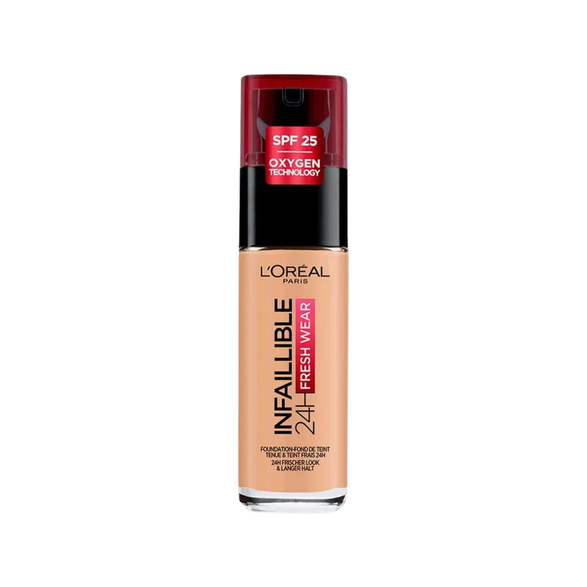 L'Oreal Paris Infallible 24 Hour Fresh Wear Foundation Lightweight 200 Golden Sand 30ml